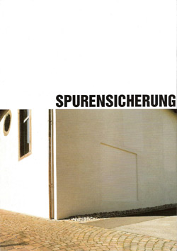 Spurensicherung Spurensicherung
