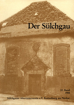 Der Sülchgau, 32. Band 1988. Der Sülchgau, 32. Band 1988.