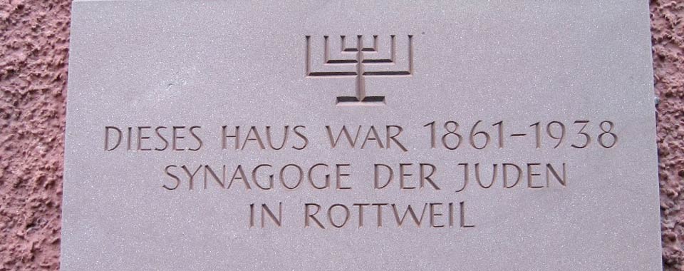 Gedenktafel Rottweil